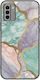 Marble Collection Pastel Back Cover Silicon 1.5mm Multicolor (Nokia G22)