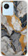 The Marble Collection - Artistic Back Cover Silicon 1.5mm Multicolor (Realme C30)