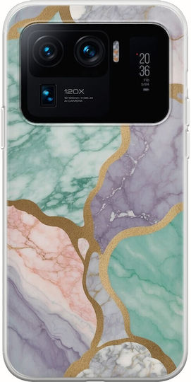 The Marble Collection - Pastel Back Cover Silicon 1.5mm Multicolor (Xiaomi Mi 11 Ultra)
