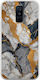 The Marble Collection - Artistic Back Cover Silicone 1.5mm Multicolour (Galaxy A6+ 2018)