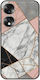 The Marble Collection - Modern Back Cover Silicon 1.5mm Multicolor (Honor 70)