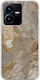 The Marble Collection - Natural Back Cover Silicon 1.5mm Multicolor (Vivo Y22s)