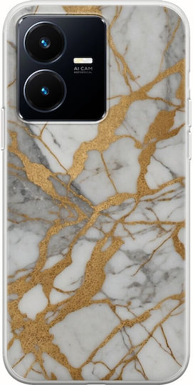 The Marble Collection - Elegance Back Cover Silicon 1.5mm Multicolor (Vivo Y22s)