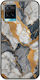 The Marble Collection - Artistic Back Cover Silicone 1.5mm Multicolour (Vivo Y33s)