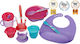 Vital Baby Комплект за Хранене от Пластмаса Лилав 4бр за 4+ месеци