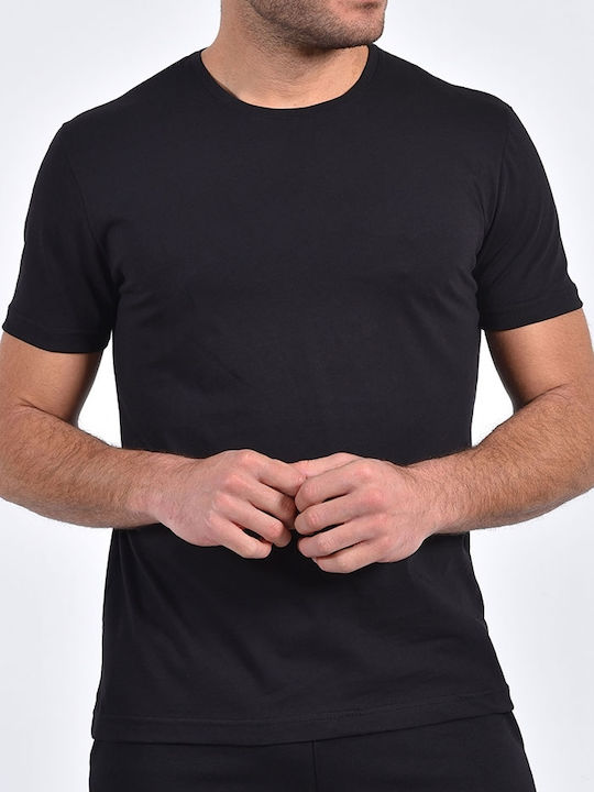 Clever Herren T-Shirt Kurzarm BLACK