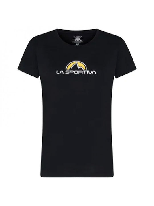 La Sportiva Women's T-shirt Black/Yellow