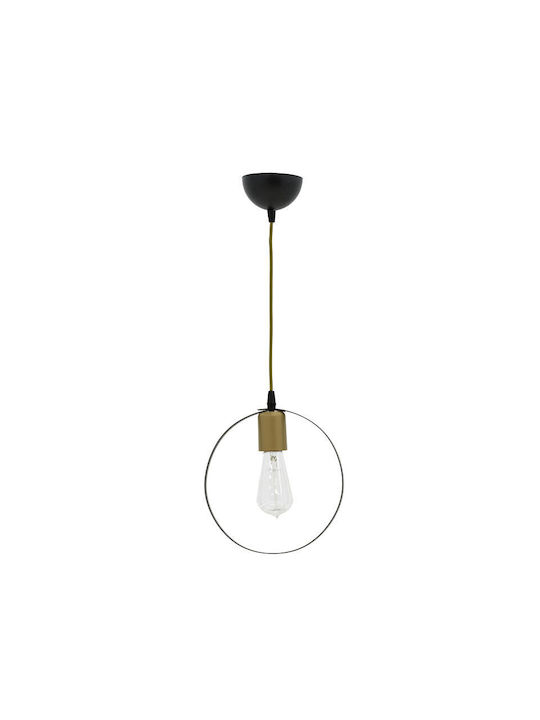 Pakketo Pendant Light Single-Light for Socket E27 Gold