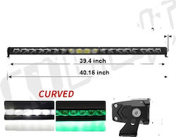 Träger LED Light Bar Slim Grün