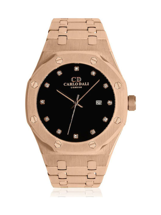 Carlo Dali Watch Battery with Metal Bracelet