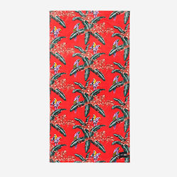 Slowtide Beach Towel Red