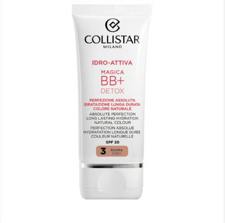 Collistar Idroattiva+ Magica Detox BB 3 Dark Cream Face Day with SPF30 50ml