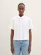 Tom Tailor Women's Short Sleeve Shirt White