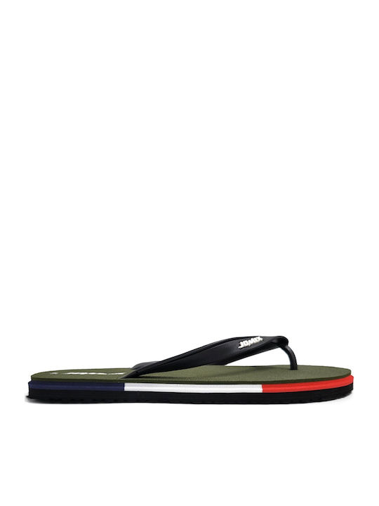 Jomix Ανδρικά Flip Flops Πράσινα