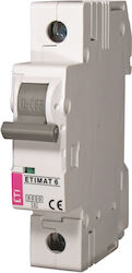 ETI Automatic Circuit Breaker 10A Single Pole AC/DC
