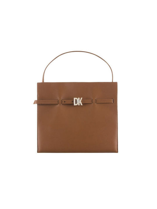 DKNY Leather Women's Bag Shoulder Brown