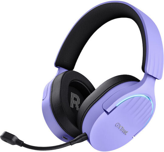 Trust GXT 491P Fayzo Über Ohr Gaming-Headset mit Verbindung 3,5mm Lila