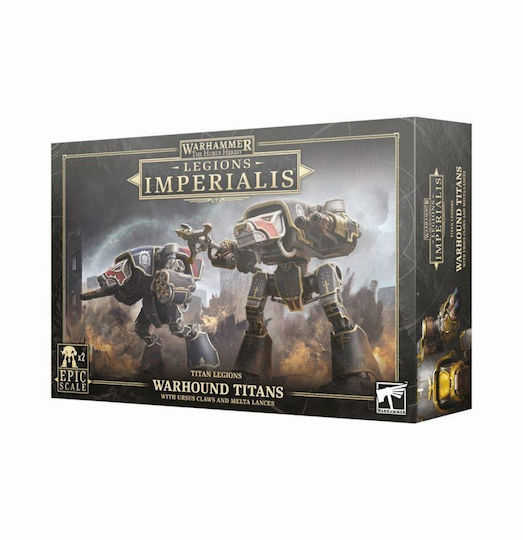 Games Workshop Warhammer: Die Horus-Häresie Warhammer - Legions Imperialis Warhound Titans Mit Ursus Klauen Und Melta Lances Zahlstücke