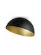 Zambelis Lights Ceiling Mount Light Black with Socket E27