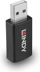 Adapter Usb Lindy 2.0 Typ A To A Data Blocker Battery Charging 1.2