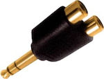 Adaptor Audio 6.3mm Stereo 2 Rca Gold plated Au5170g Ultimax