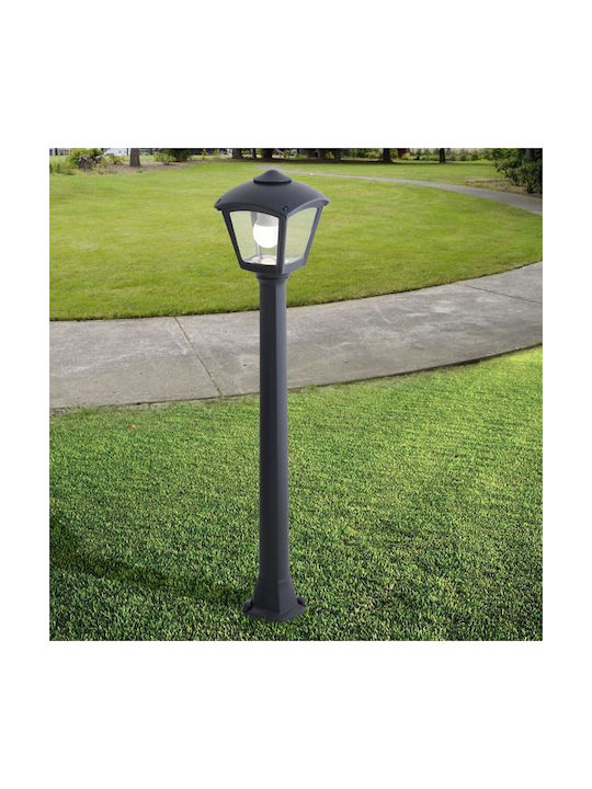 Eurolamp Outdoor Floor Lamp Beitrag for E27 Bulb Schwarz