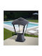 Eurolamp Outdoor Lantern Floor Lamp 8.5W IP55 Black