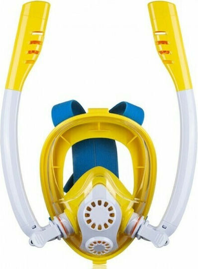 Bluewave Silicone Diving Mask Full Face White