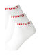 Hugo Ανδρικές Κάλτσες Λευκές 3Pack
