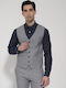 Tresor Men's Vest Indigo