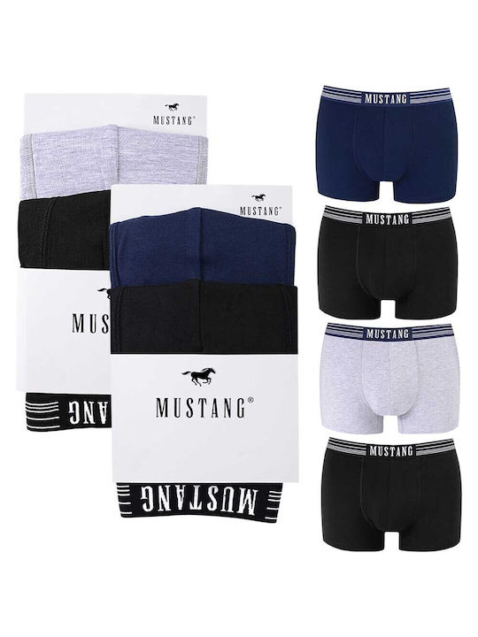 Mustang Men's Boxers Multicolour 4Pack