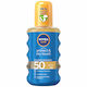 Nivea Sun Protect & Dry Touch Waterproof Body Sunscreen SPF50 Spray 200ml