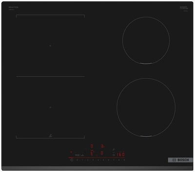 Bosch Inteligent Plită cu Inducție Autonomă cu Funcție de Blocare 59.2x52.2εκ.