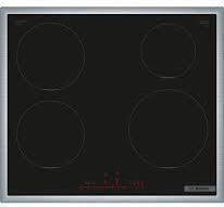 Bosch Serie 6 Smart Induction Cooktop With Frame Autonomous with Child Lock Function 58.3x51.3εκ.