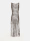 Rock Club Feminin Rochie de Plajă Gray