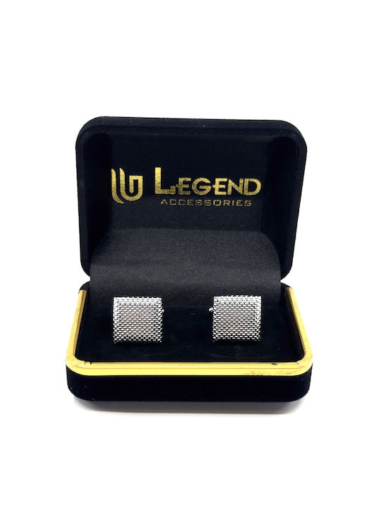 Legend Accessories Μανικετόκουμπα από Ασήμι