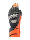 Dainese Full Metal 7 Ανδρικά Γάντια Μηχανής Δερμάτινα Black/Red-Fluo