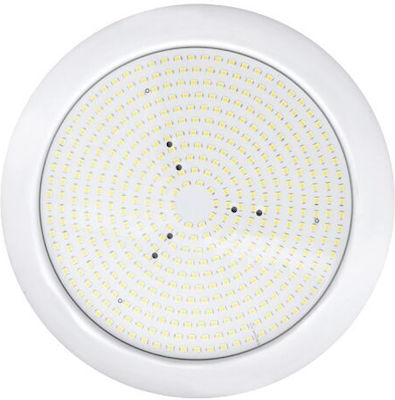 Led Φωτιστικό Πισίνας Πλαστικό 20w 4000k 2200lm 110° Ip68 12v Dc Φ210mm Aca Pisc20nw