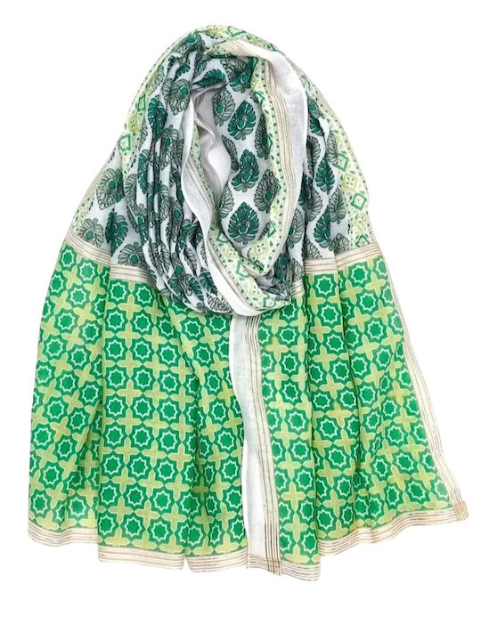 MI-TU Exclusive Women's Scarf Green