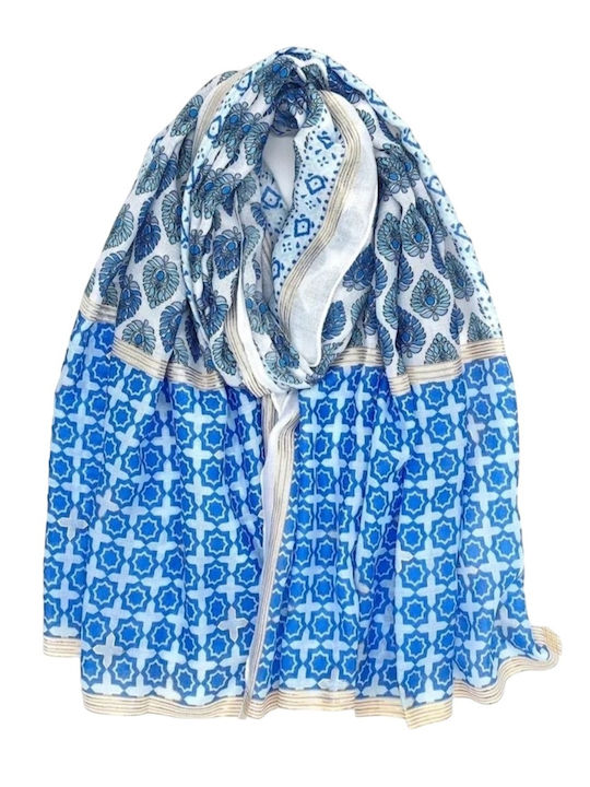 MI-TU Exclusive Women's Scarf Blue