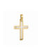 Men's Gold Cross 14K