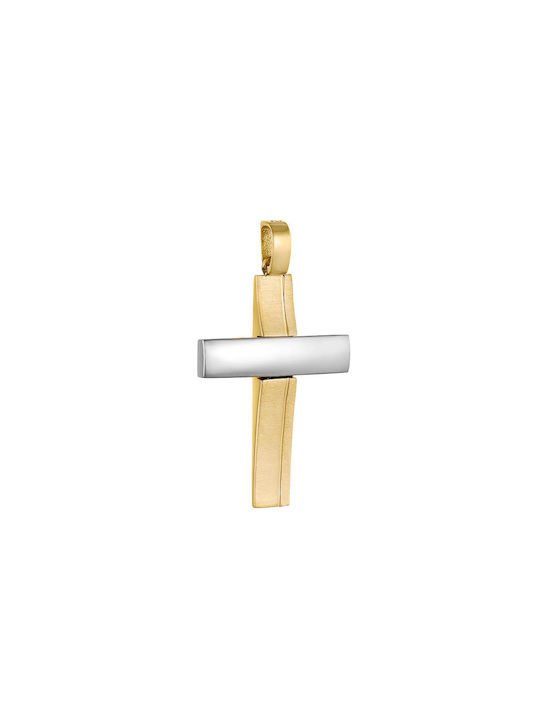 Men's Gold Cross 14K