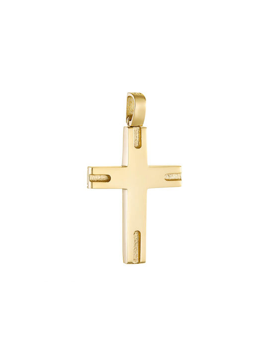 Men's Gold Cross 14K