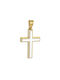 Men's Gold Cross 14K