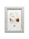 Tpster Wooden Photo Frame with White Frame