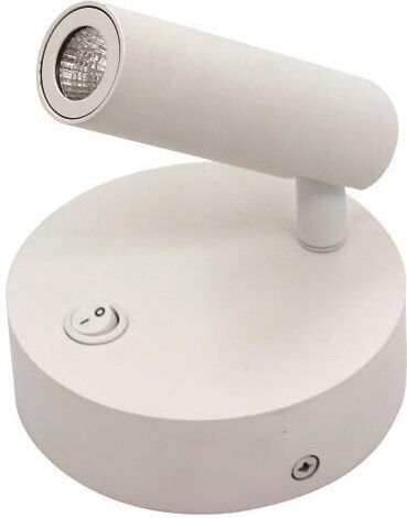 Eurolamp Single LED Warm White Spot in White Color