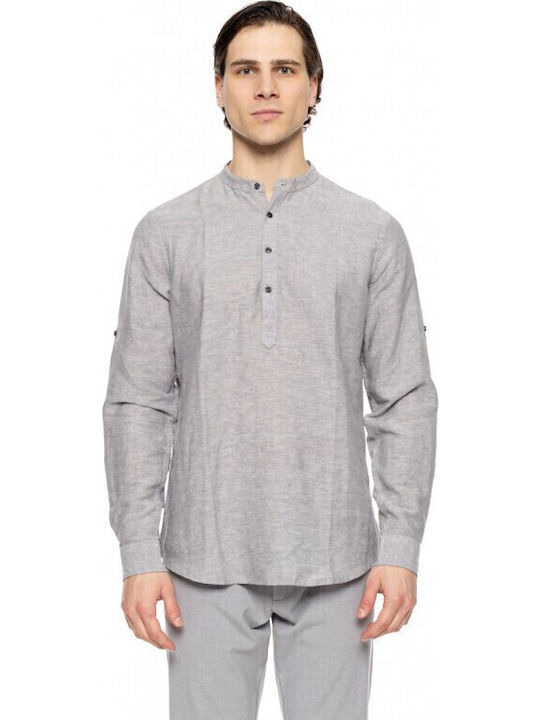Langarmbluse Grey