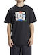 Scribble T-shirt Ebony