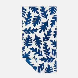 Slowtide Beach Towel Cotton Blue