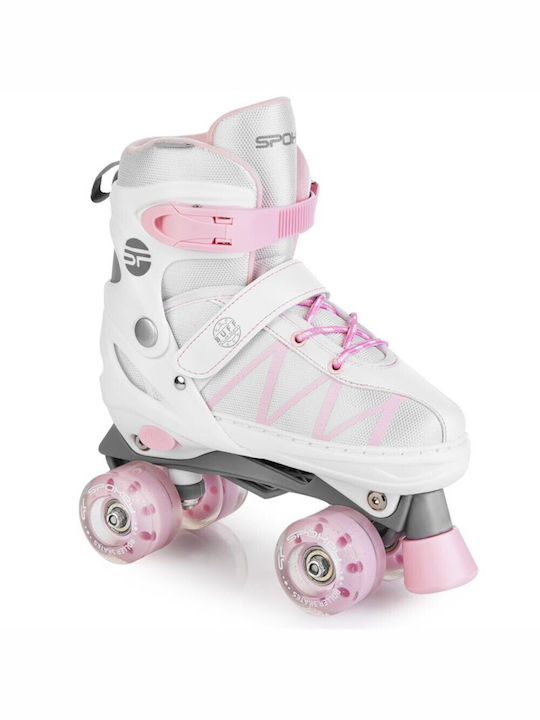 Spokey Adult/Kids Inline Rollers White